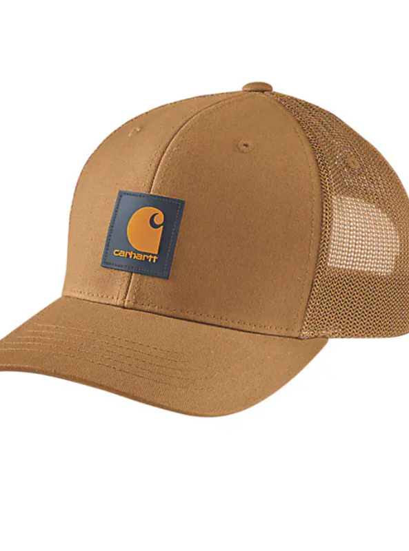 Rugged Flex™ Twill Mesh Back Logo Patch Cap - Adjustable Baseball Hat for Men & Women - Perfect for Outdoor Activities, Sports, and Casual Wear