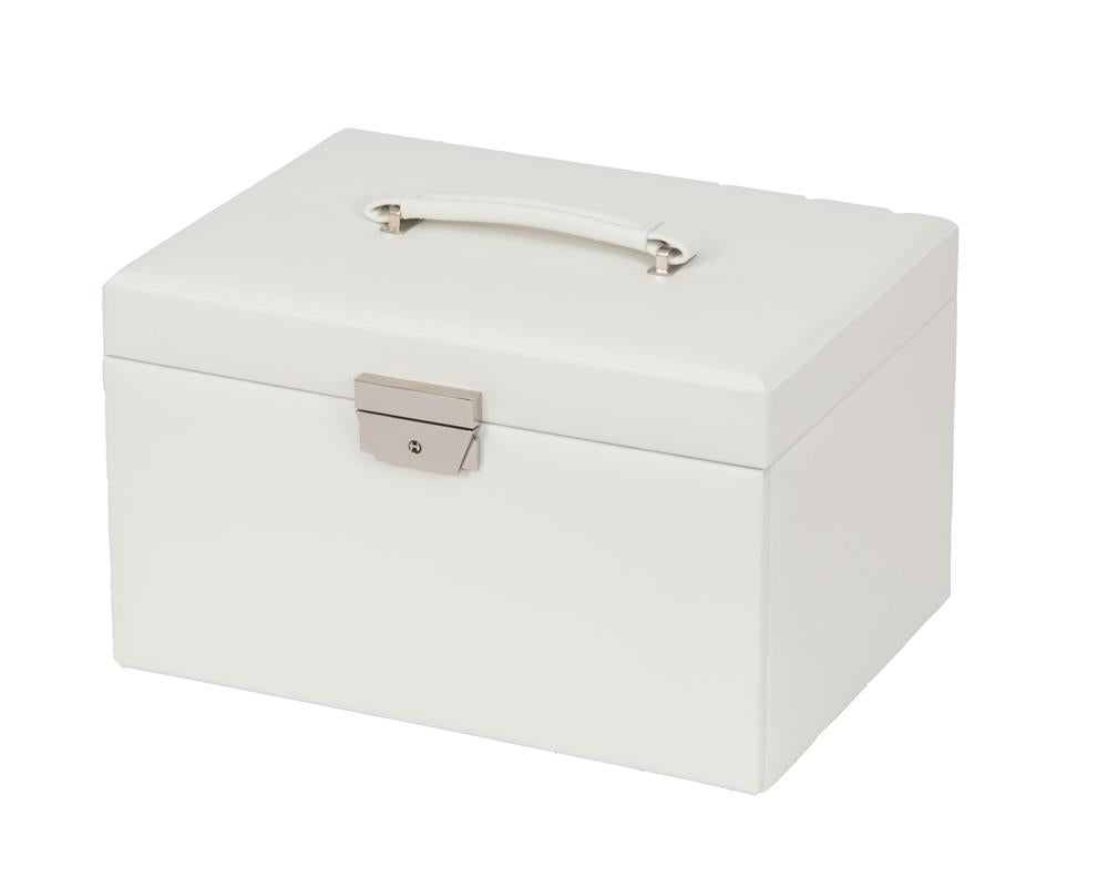 Colleen Ivory Jewelry Box - Elegant Storage for Rings, Necklaces & Earrings - Perfect for Travel, Gifts & Home Decor
