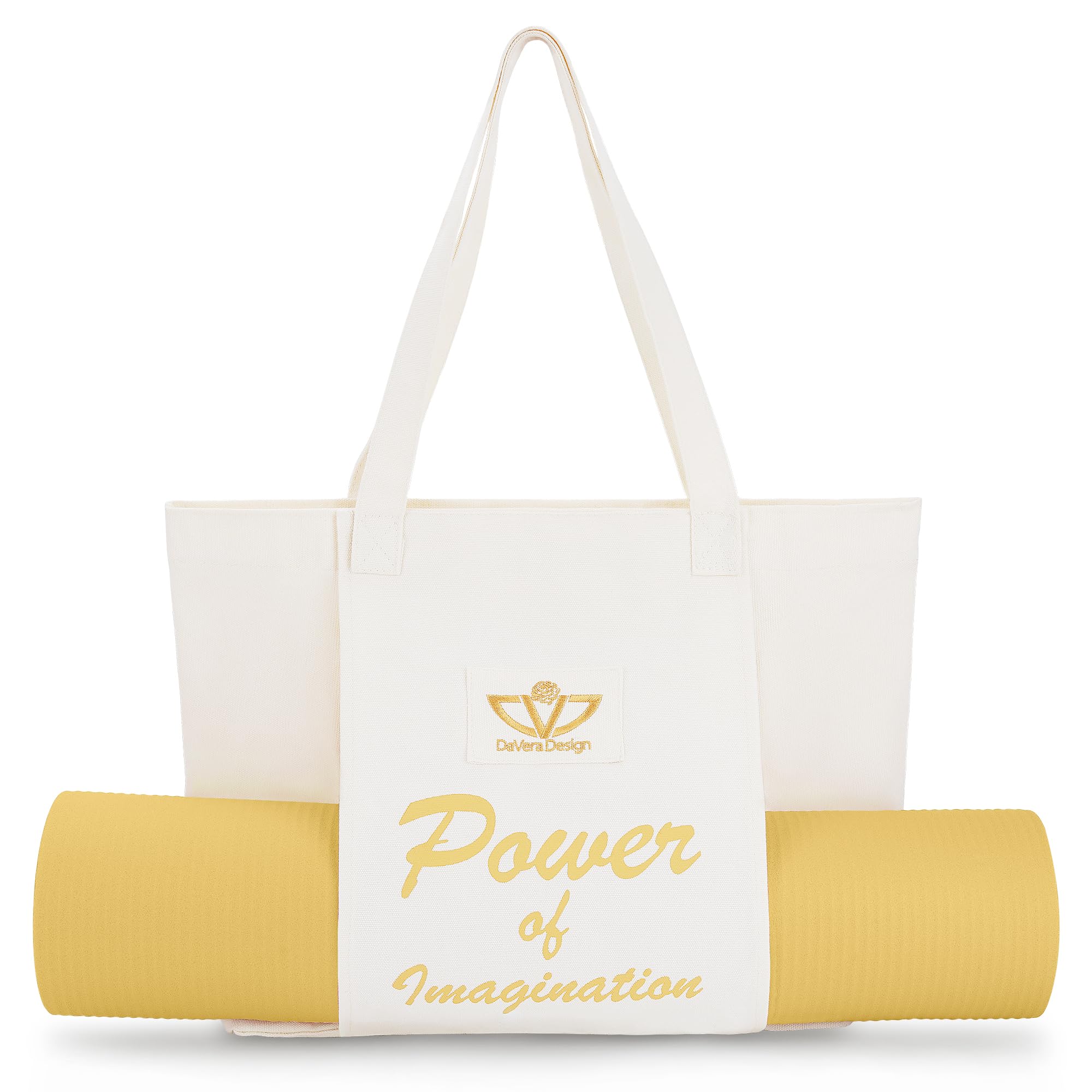 Yoga Mat Bag for Women - Tote Carrier for Gym, Travel & Workout