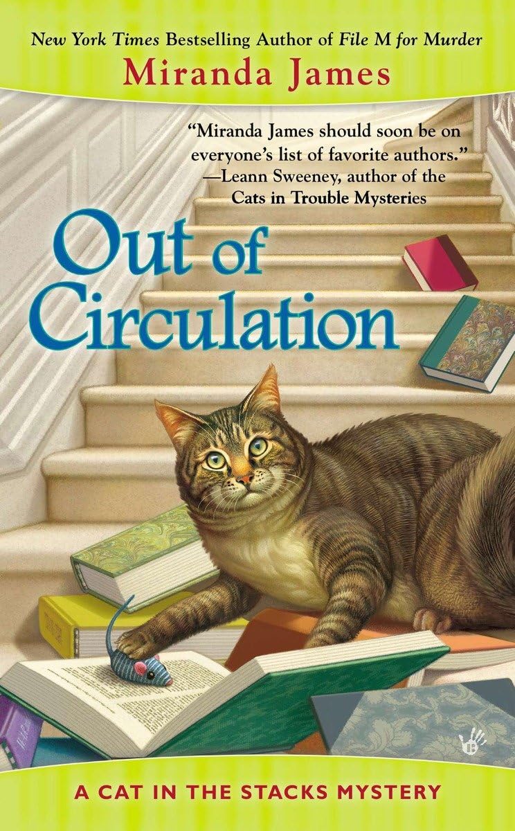Out of Circulation (Cat in the Stacks Mystery Book) - Cozy Mystery Novel for Adults, Perfect for Book Clubs & Relaxing Evenings