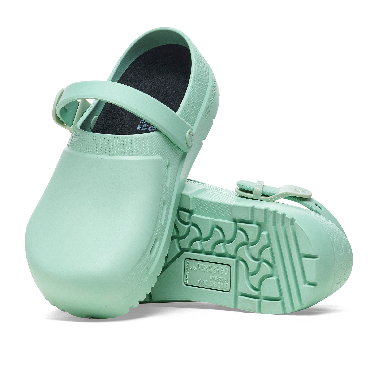 Birkenstock Birki Air 2.0 Unisex Clogs - Comfortable Slip-On Shoes for Men & Women | Matcha Green | Perfect for Nurses, Chefs & Indoor/Outdoor Wear