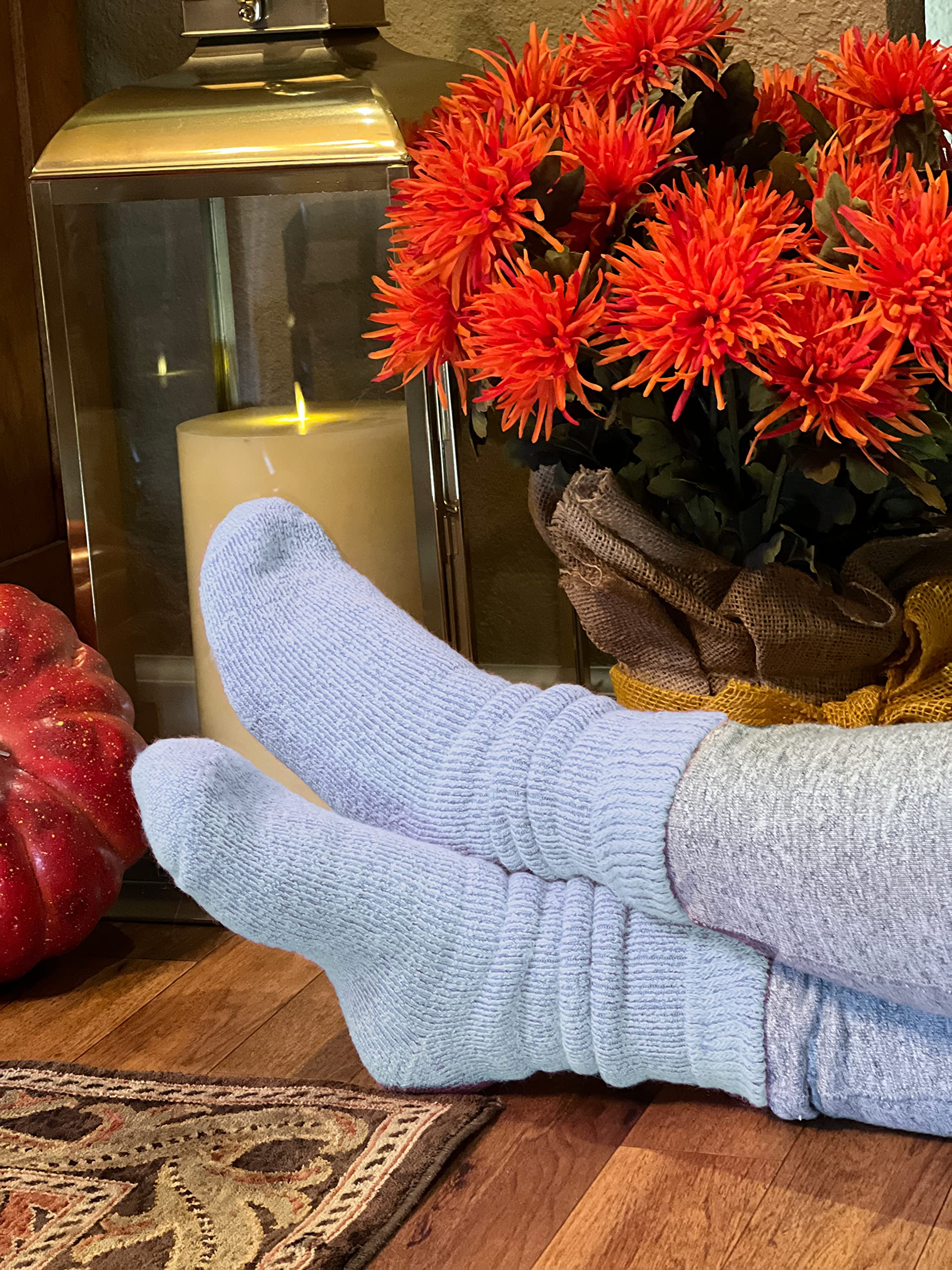 WARRIOR ALPACA SOCKS - Ultra Soft Unisex Alpaca Wool Socks for Men & Women - Warm Winter Hiking, Outdoor Activities & Cold Weather Comfort