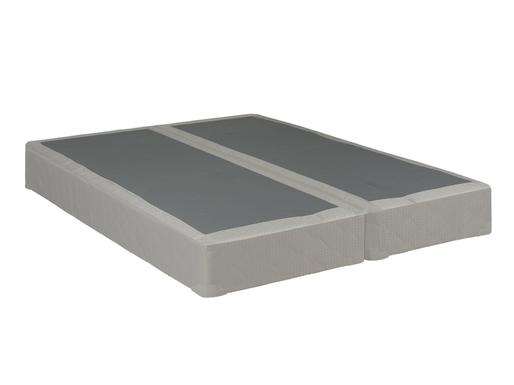 King Size Fully Assembled Metal Box Spring Foundation for Mattress - Sturdy Bed Base Support with Easy Setup, Perfect for Master Bedrooms & Guest Rooms