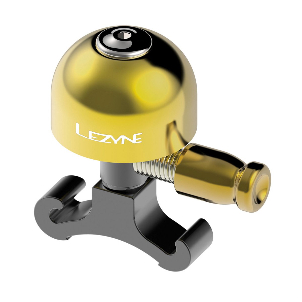 Lezyne Classic Brass Bicycle Bell - Small Bulk Pack of 16 (Brass/Black) - Durable Bike Accessory for Urban Commuting & Mountain Biking