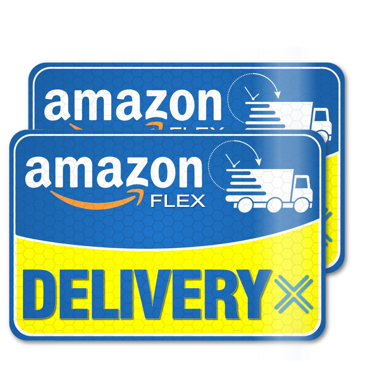 UberEats Reflective Delivery Car Magnets (12