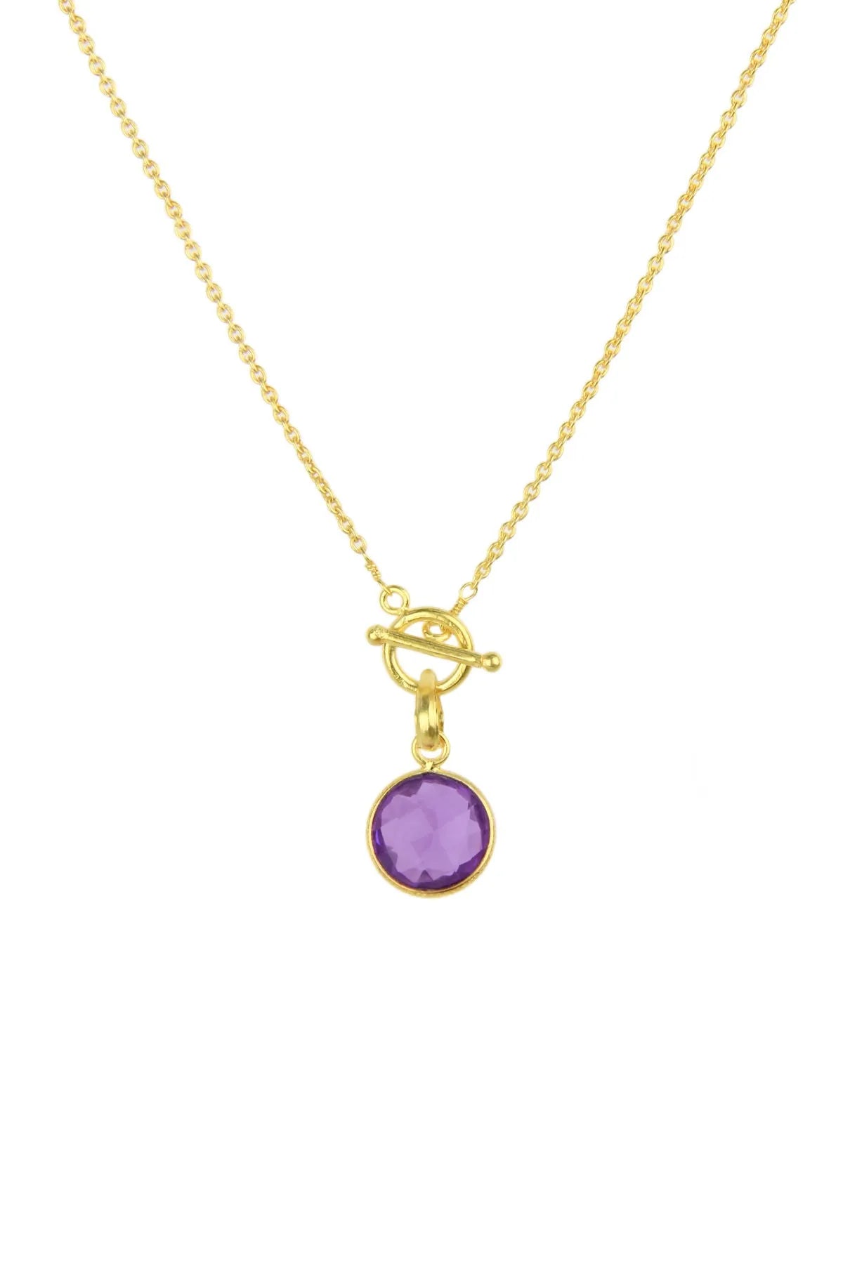 Elegant Round Pendant Necklace for Women - Sterling Silver or Gold Plated Minimalist Jewelry - Perfect for Everyday Wear, Date Nights & Gift Giving