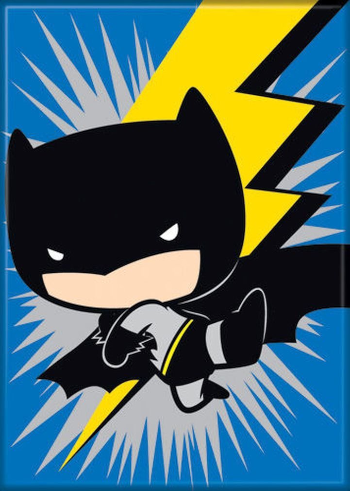 DC Comics Chibi Batman with Lightning 2.5
