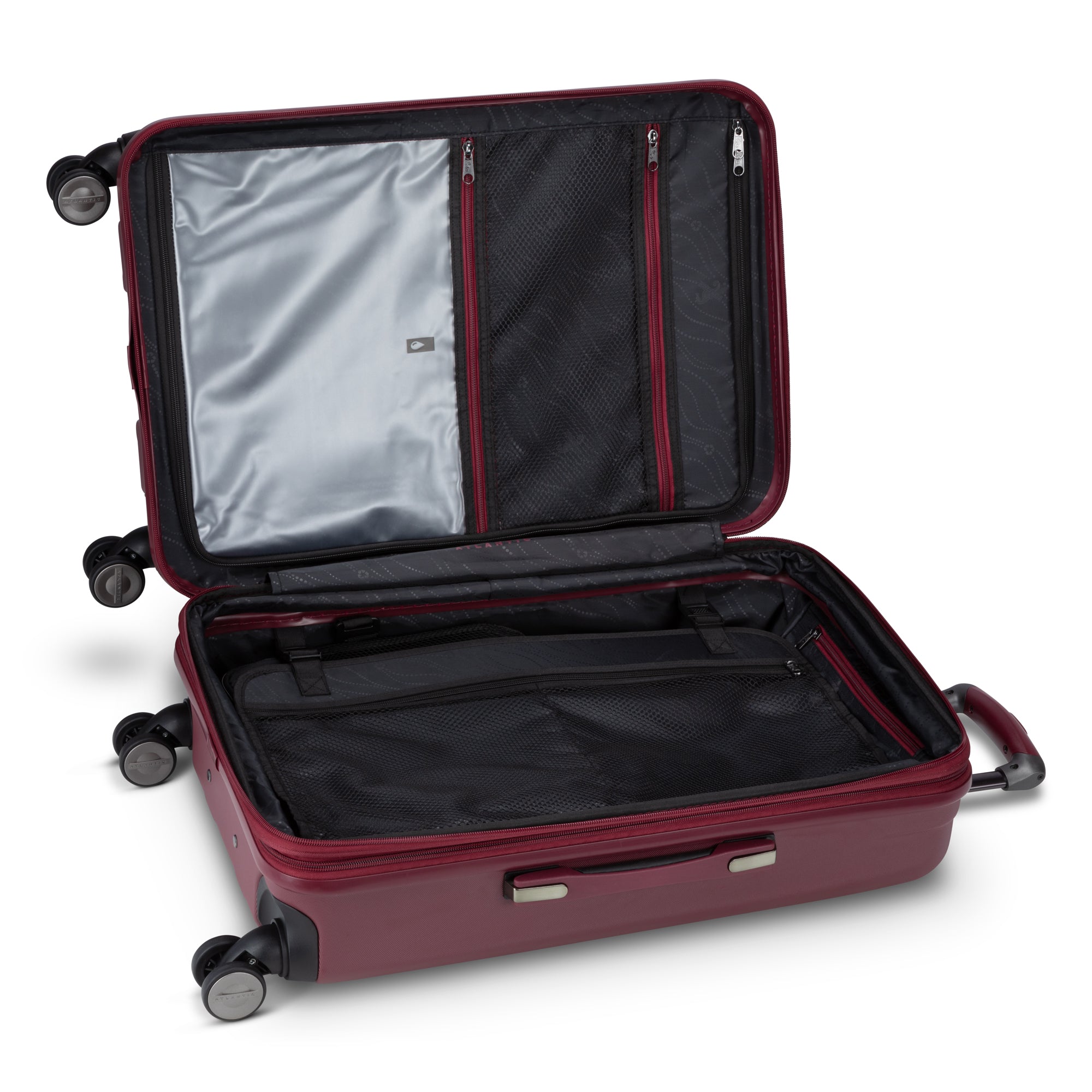 Atlantic Propeller 3-Piece Luggage Set - Lightweight Spinner Suitcase with TSA Lock for Travel, Business Trips & Family Vacations