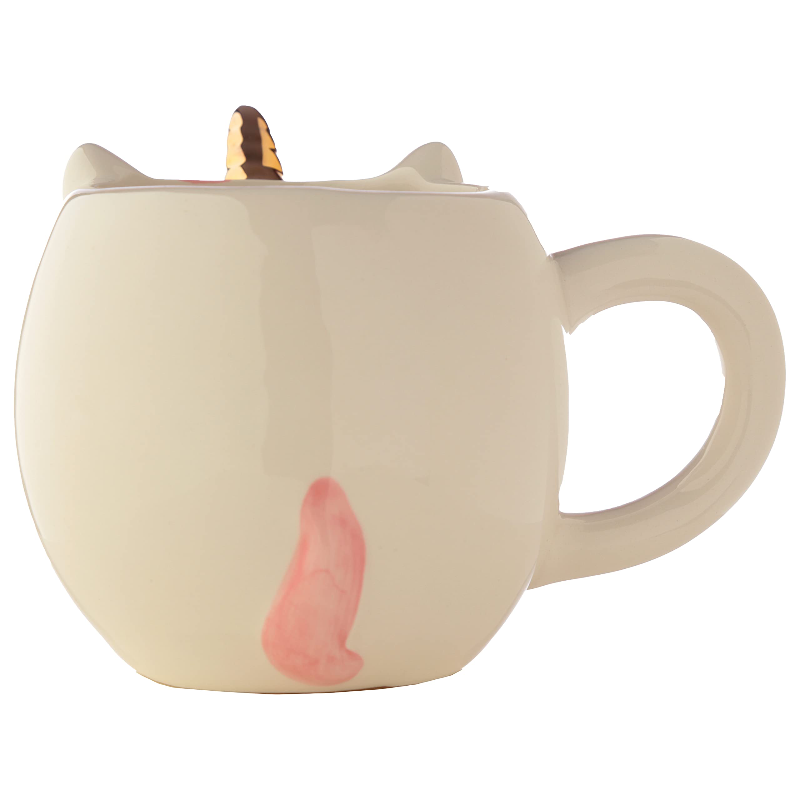 Enchanted Rainbows Unicorn Ceramic Mug - 15oz Cute Coffee Cup with Handle, Perfect for Kids & Adults - Great for Hot Drinks, Gifts, and Fantasy Themed Parties