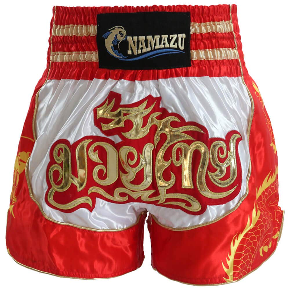NAMAZU Muay Thai Shorts for Men & Women - Premium MMA, Boxing & Kickboxing Shorts - High-Performance Gym Training & Competition Wear