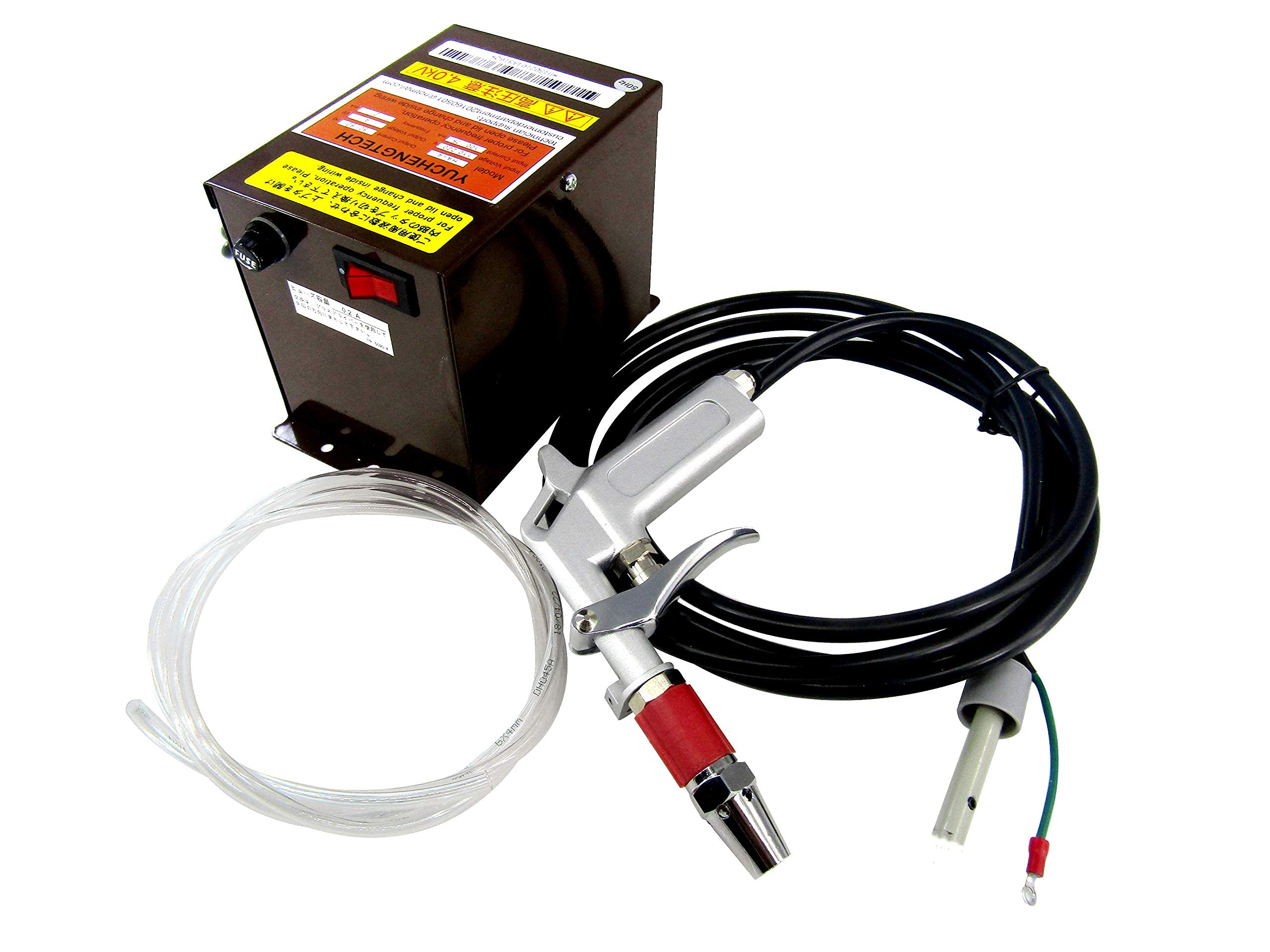 YUCHENGTECH Ionizing Air Gun - 110V Anti Static Air Blower with High Voltage Generator for Electronics, PCB Cleaning, and Static Removal | Perfect for Workshops, Labs, and Manufacturing