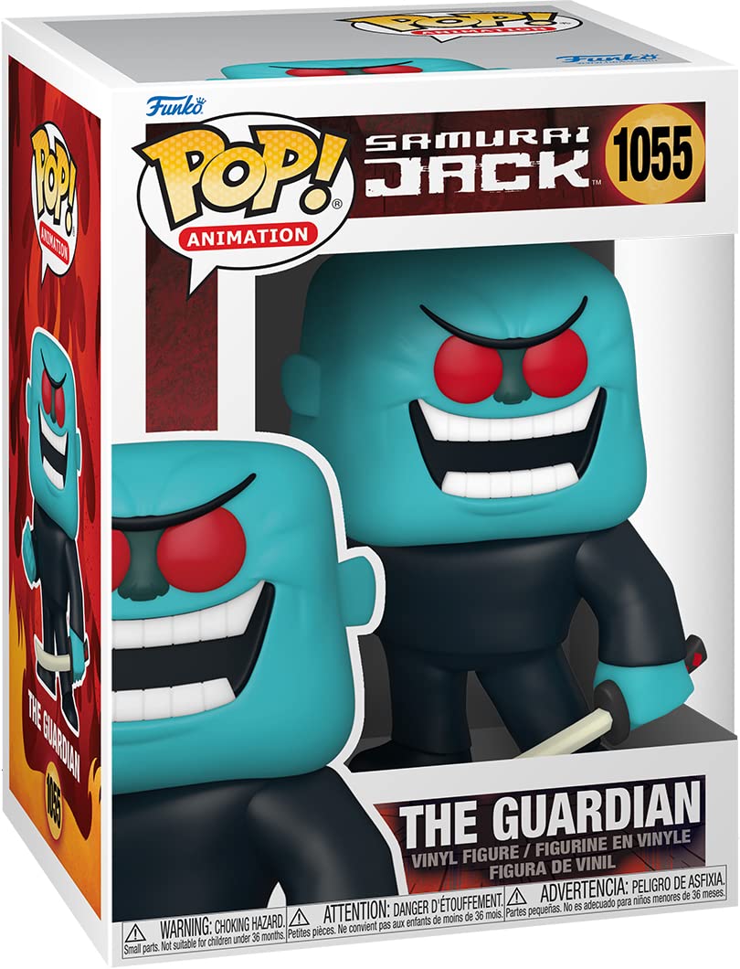 Funko Pop! Vinyl Figure - Samurai Jack The Guardian | Collectible Action Figure with Pop Protector Case | Perfect for Anime Fans & Pop Culture Collectors | Great for Display, Gifts & Home Decor