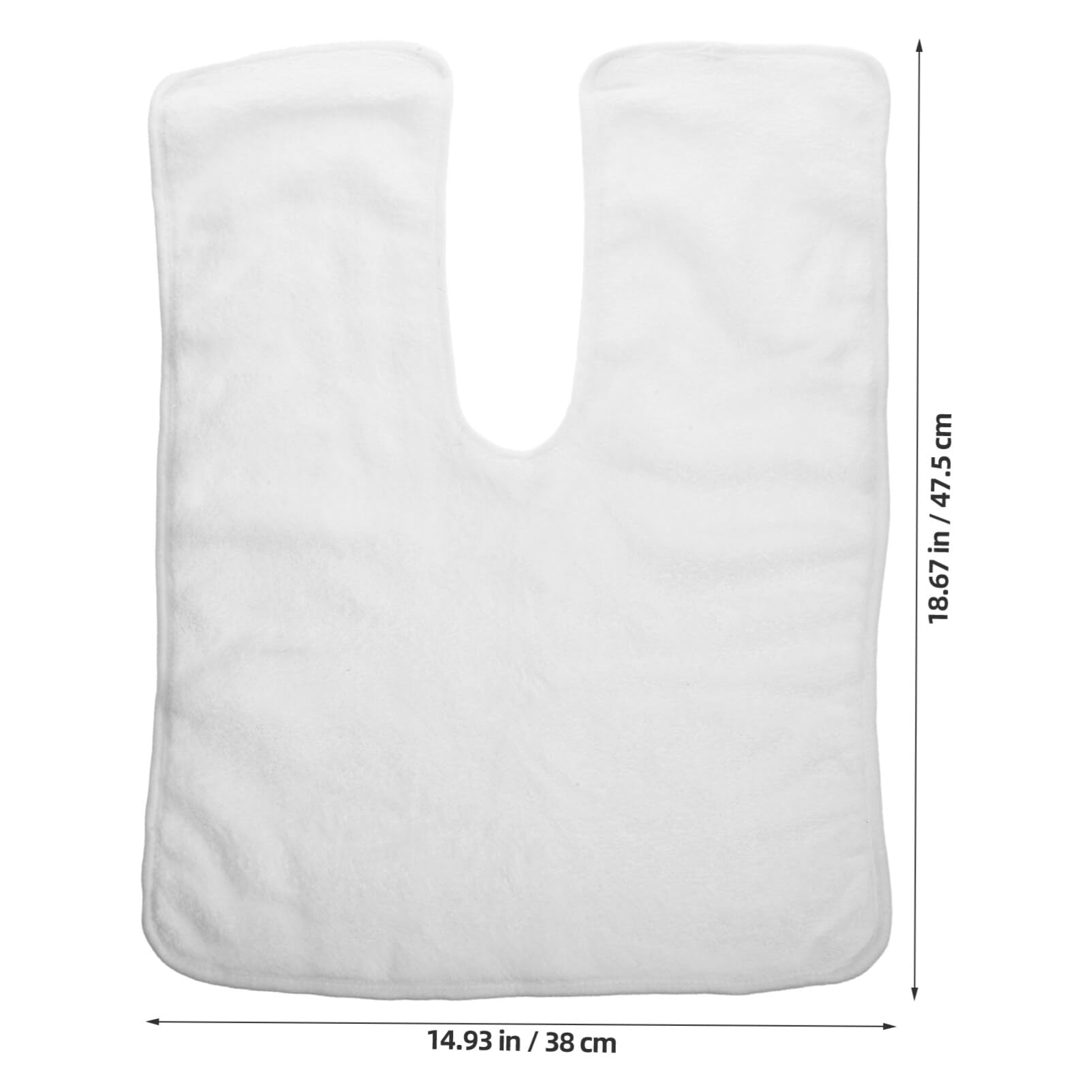 Baluue Microfiber Esthetician Towels for Facials - Soft Spa & Massage Towels for Mask Removal, Facial Steam, Cleansing - Ideal for Home Salon, Spa Treatments & Professional Use (White)