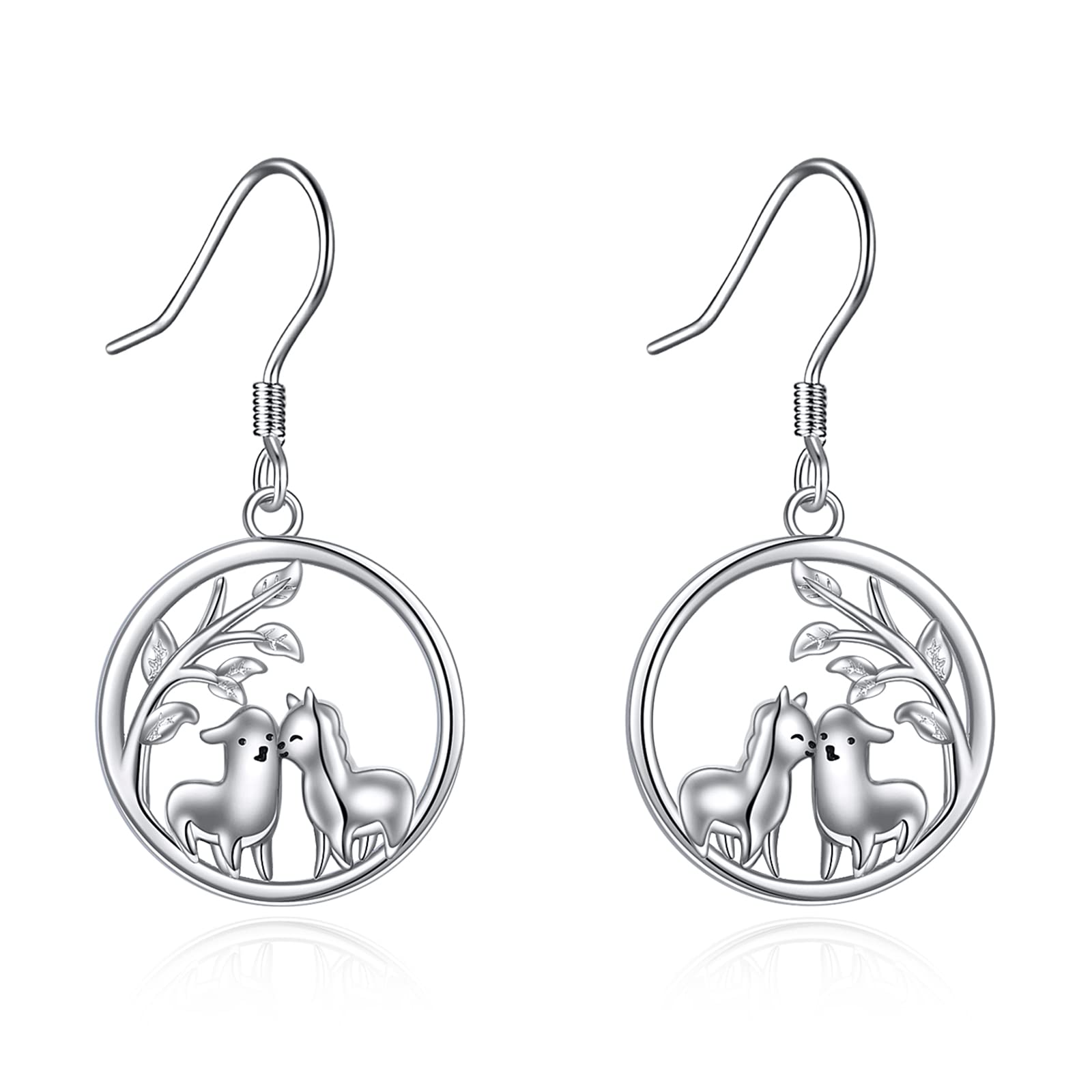 925 Sterling Silver Animal Dangle Drop Earrings for Women - Elegant Birthday Gifts, Party Jewelry & Everyday Fashion Accessories | Perfect for Casual Wear, Date Nights & Special Occasions