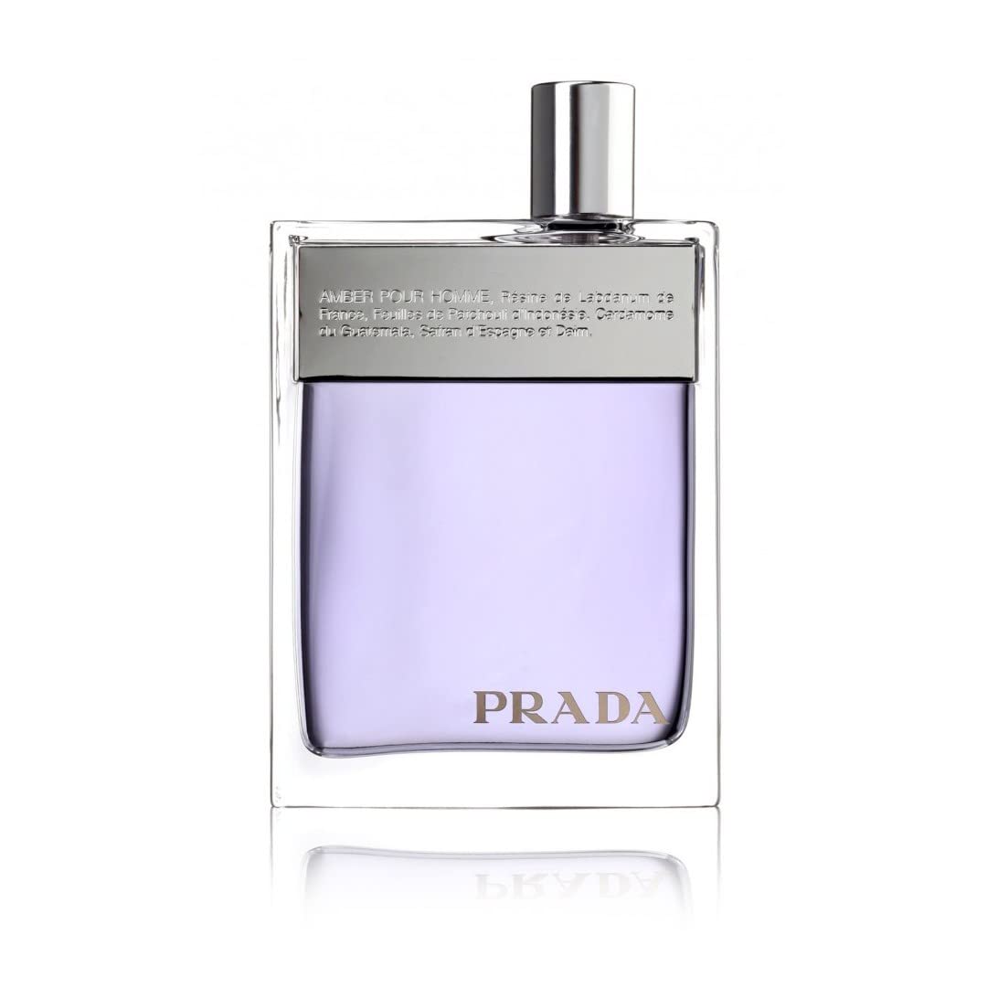 Prada Cologne for Men - 3.4 Oz Eau de Toilette Spray | Luxury Fragrance | Fresh & Masculine Scent | Perfect for Date Night, Office & Special Occasions