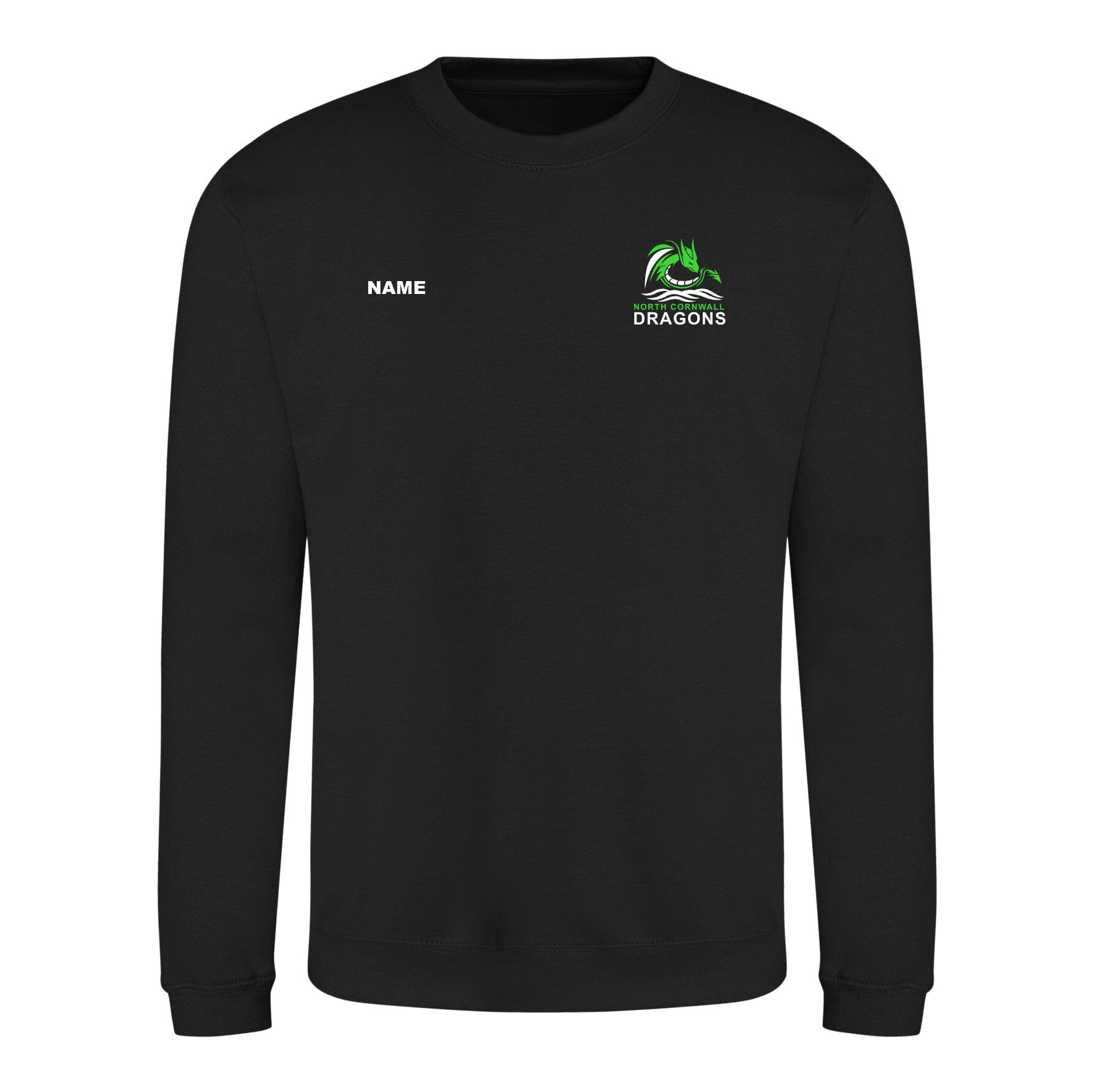 North Cornwall Dragons Swimming Club Team Sweatshirt - Comfortable & Stylish Team Apparel for Swim Meets, Training & School Spirit