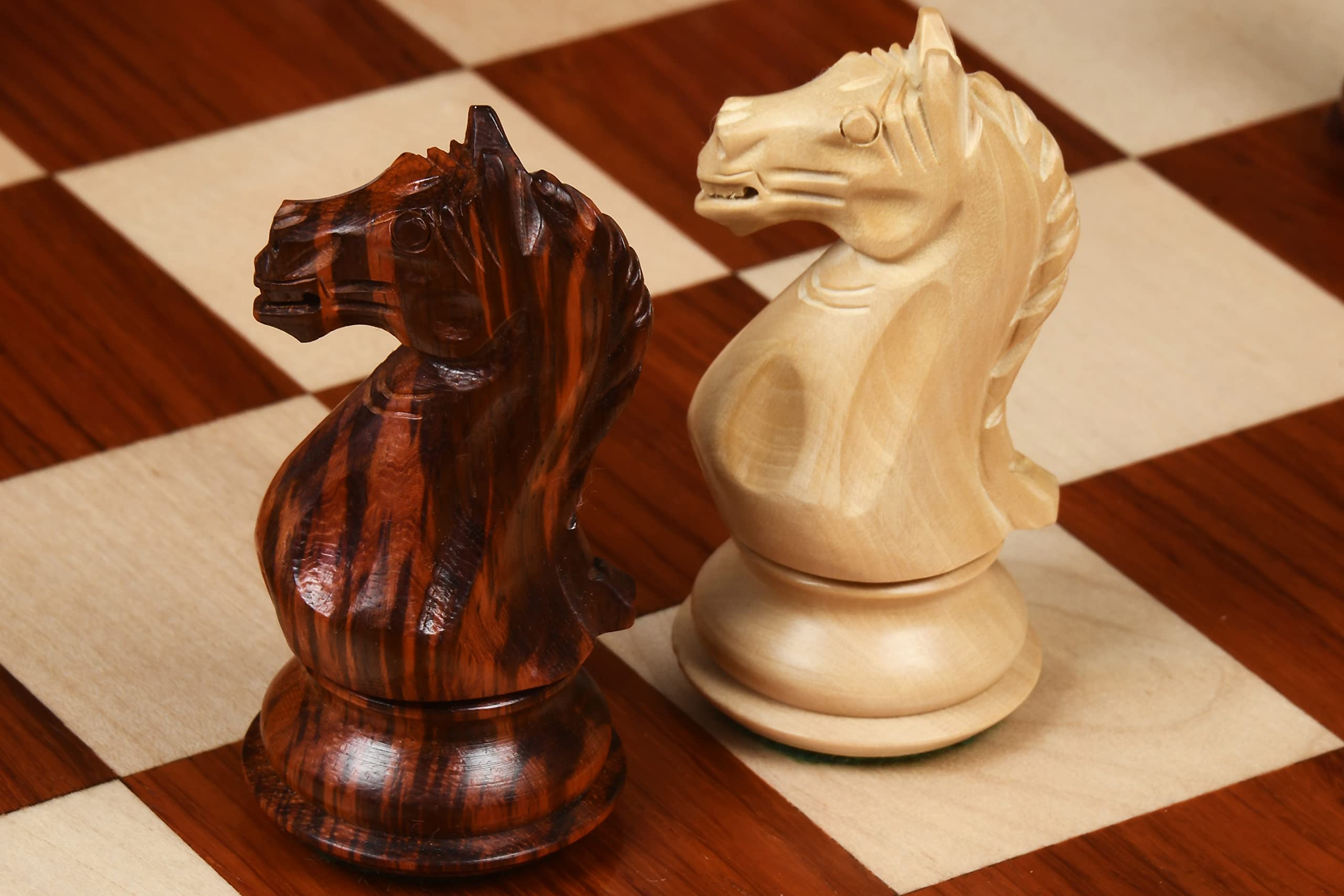Professional Handmade Staunton Chess Pieces Set - 4.0