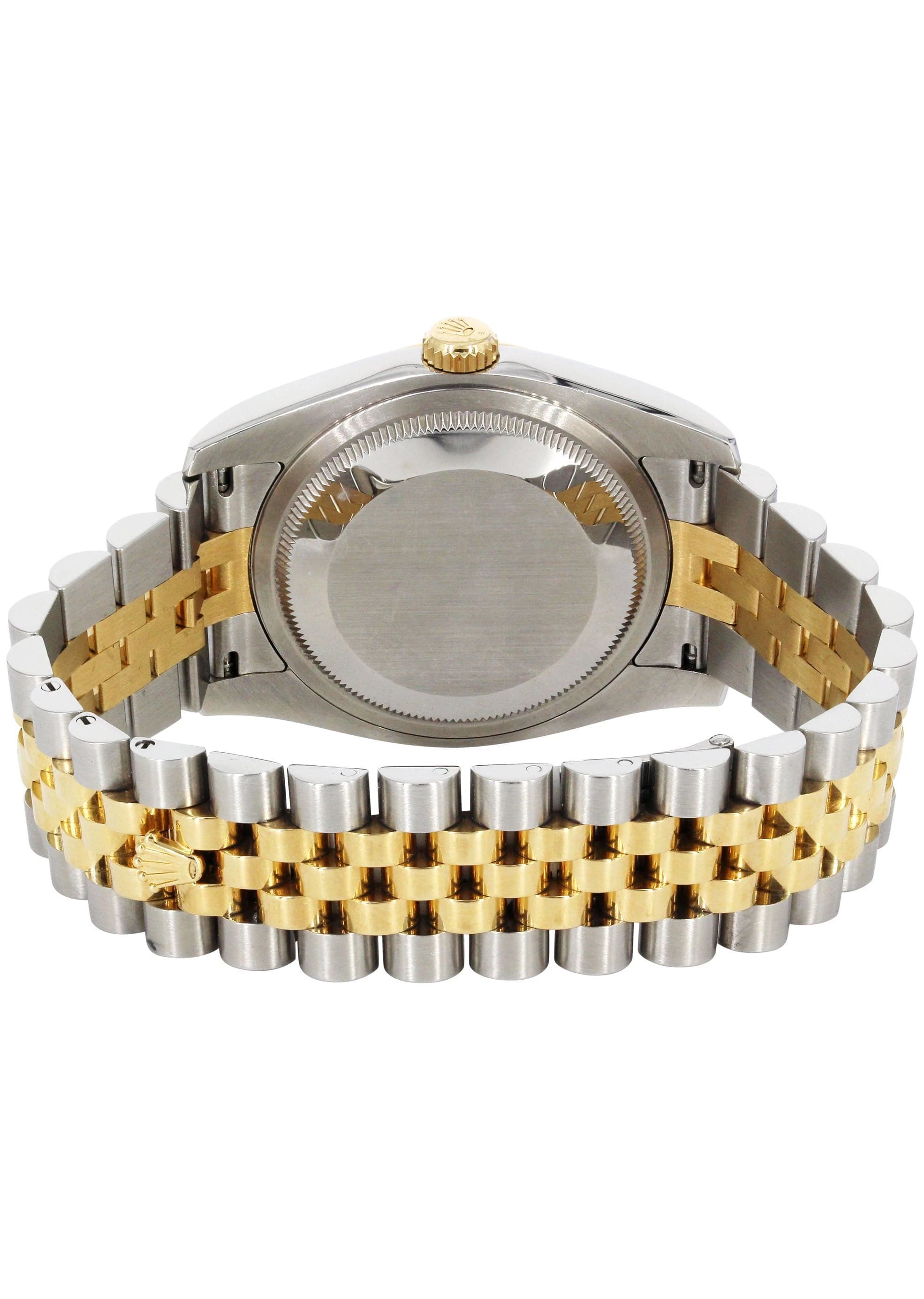 Rolex Datejust 36mm Watch - 18K Gold & Stainless Steel, Green Arabic Diamond Dial, Jubilee Bracelet with Hidden Clasp | Luxury Dress Watch for Men, Perfect for Business Meetings & Formal Events