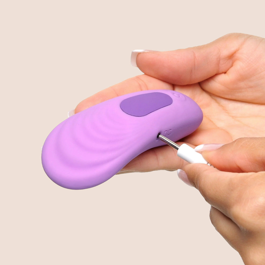 Fantasy For Her Remote Silicone Vibrator - Rechargeable Waterproof G-Spot Massager for Women | Perfect for Couples Play & Solo Pleasure