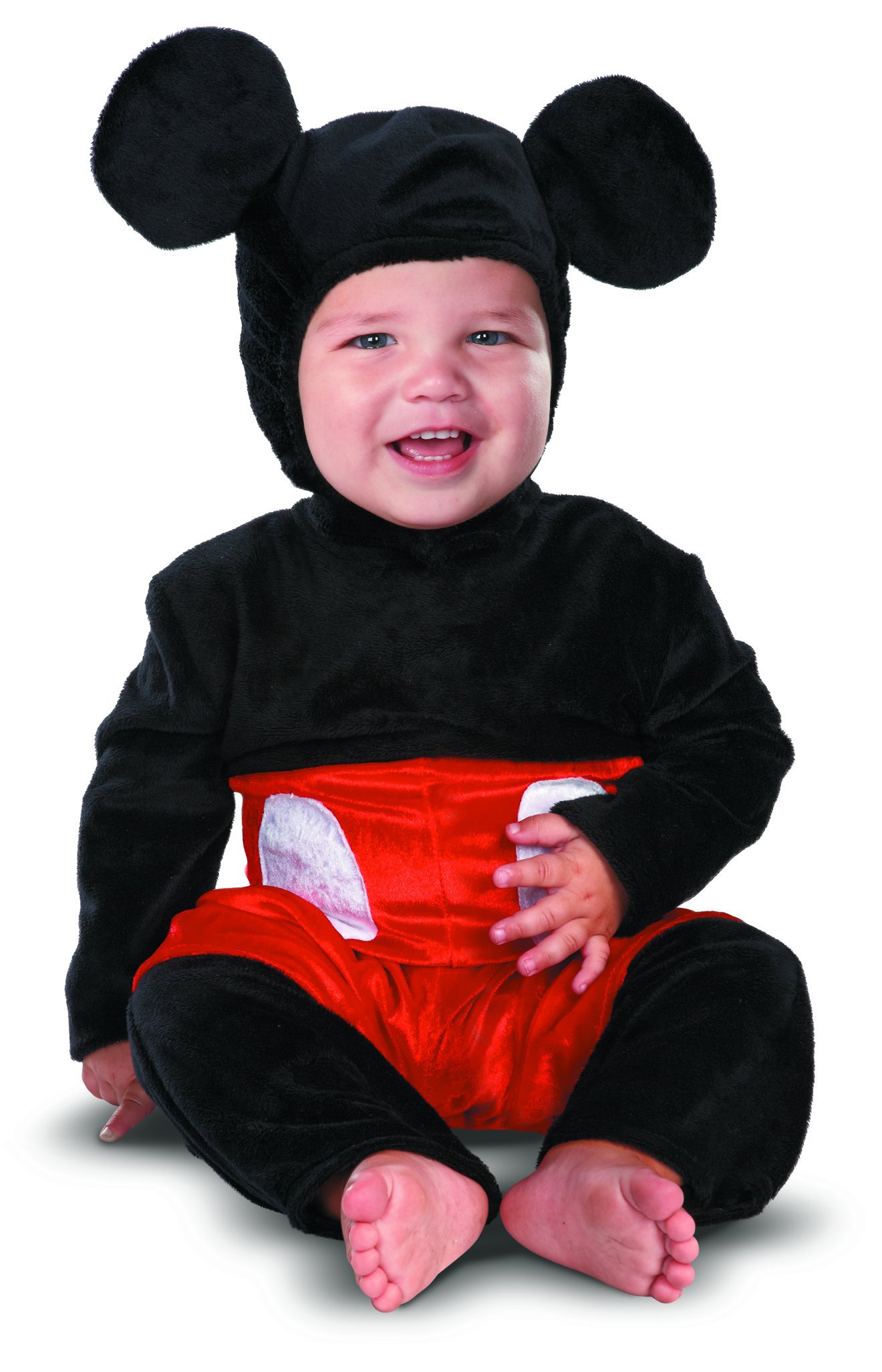 Disney Mickey Mouse Prestige Infant Costume for Halloween, Christmas, Birthday Parties & Dress-Up Play