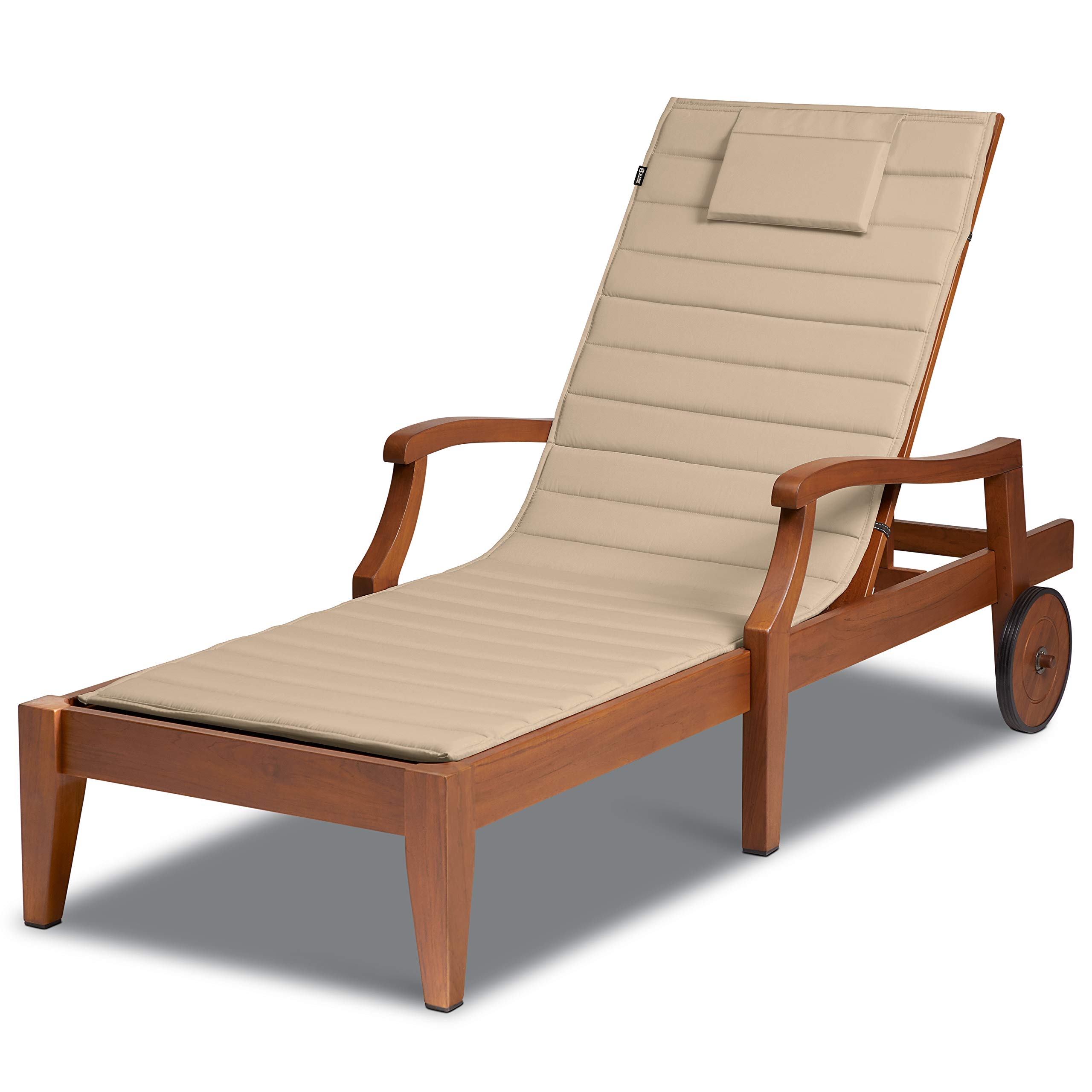Waterproof Chaise Lounge Cushion 80x26