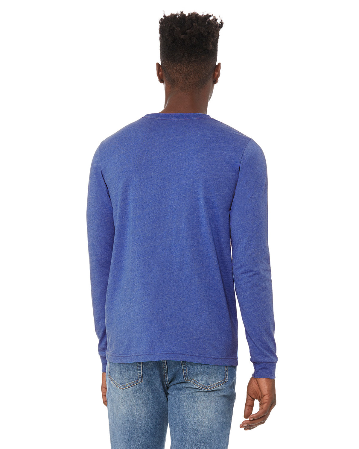 Bella + Canvas 3501CVC Unisex CVC Jersey Long Sleeve T-Shirt - Soft Cotton Blend Crewneck Tee for Men & Women - Perfect for Casual Wear, Layering, and Everyday Comfort