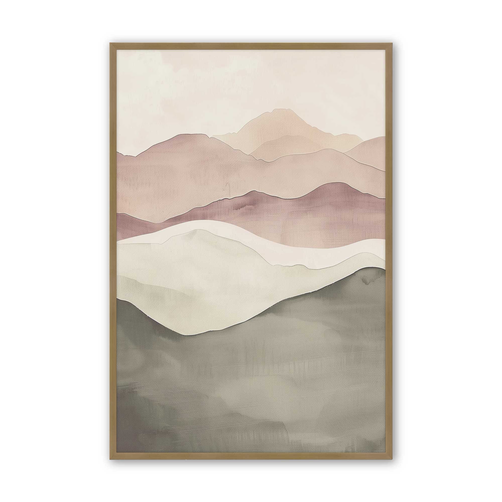 Elegant Dusky Rhodonite Print - Stunning Rose Quartz Pattern for Home Decor, Wall Art & Gift Ideas | Perfect for Living Room, Bedroom & Office Aesthetics