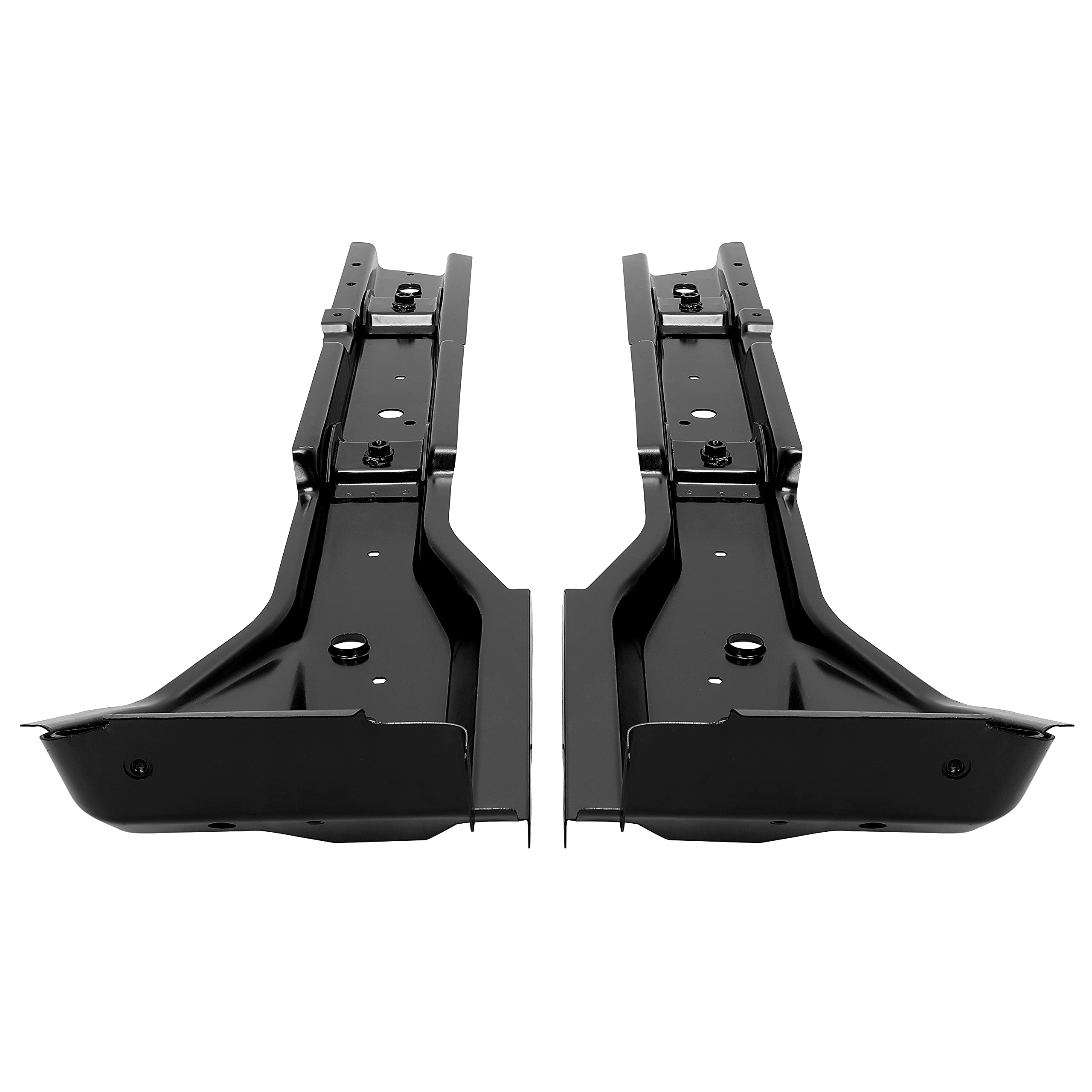 ECOTRIC Full Body Mounts Torque Boxes & Floor Supports for 1997-2006 Jeep Wrangler TJ - Heavy Duty Metal Frame Reinforcement for Off-Roading & Rock Crawling