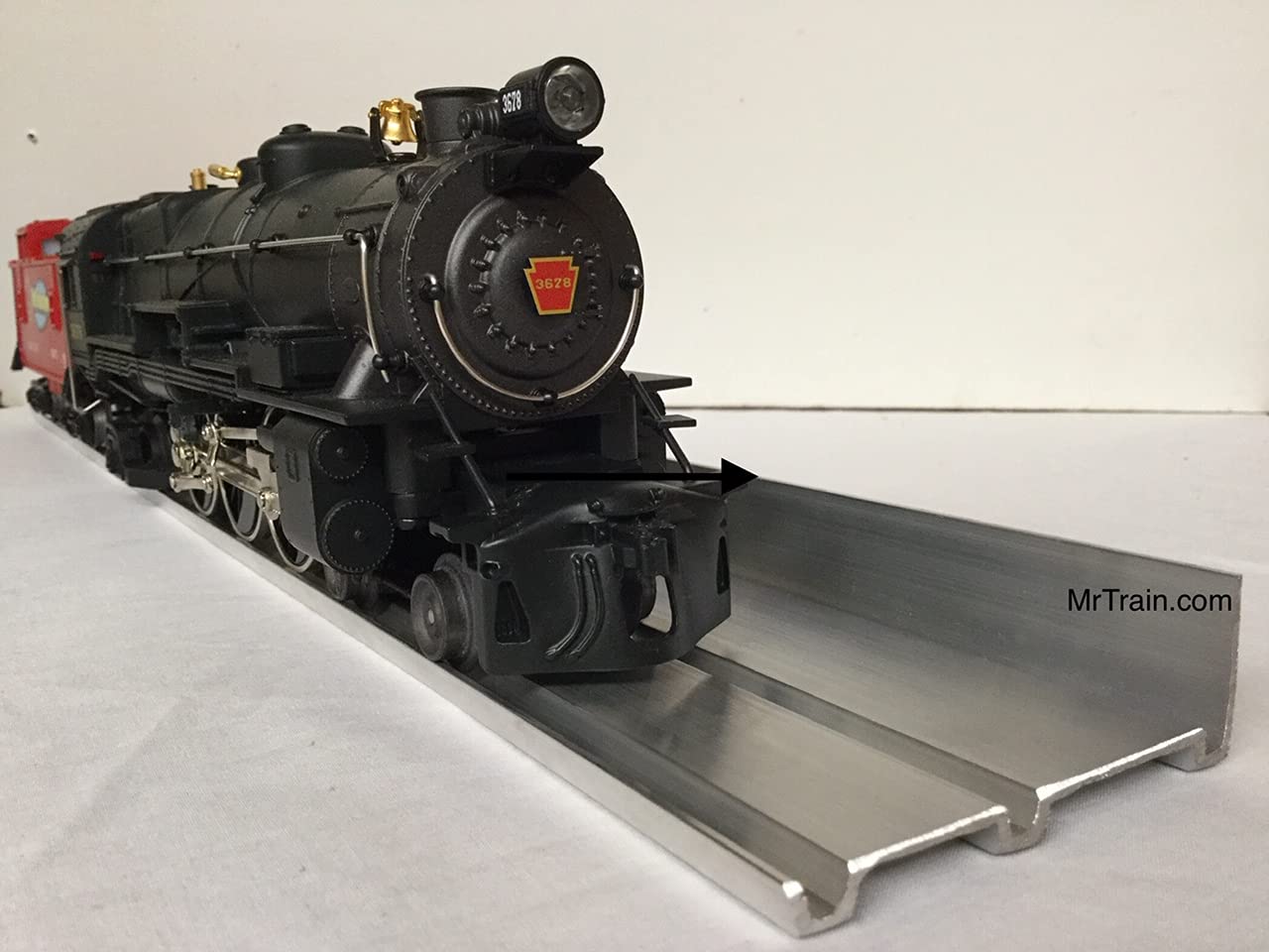 Set of 2 Model Train Display Shelves - 8 Feet Total Railroad Storage for O Scale/Gauge - Perfect for Train Collections & Basement Layouts