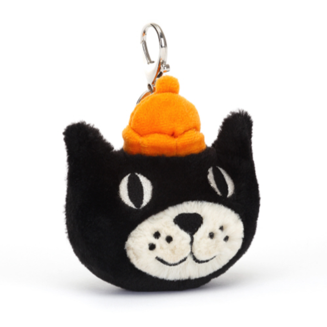 Jellycat Jack Bag Charm - Adorable Plush Keychain for Bags, Backpacks & Keys | Cute Gift for Kids & Adults | Perfect for Travel, School & Everyday Use