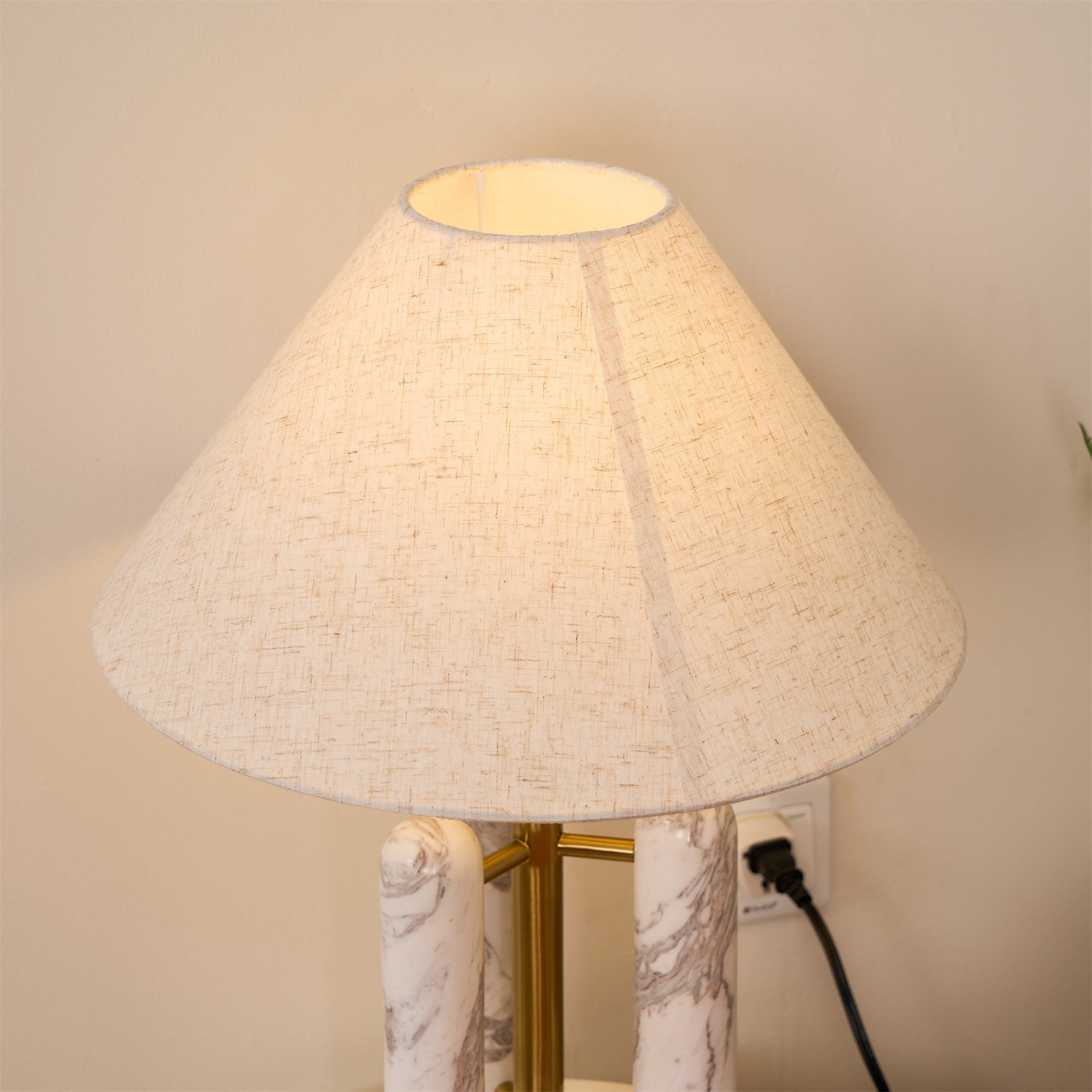 Lloyd Modern LED Table Lamp with USB Port - Adjustable Brightness, Touch Control for Bedroom, Living Room, Office & Study Desk Lighting