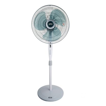 MSF1628WR 16 Inch Stand Fan with Remote Control - Quiet Oscillating Floor Fan for Home, Office & Bedroom Cooling