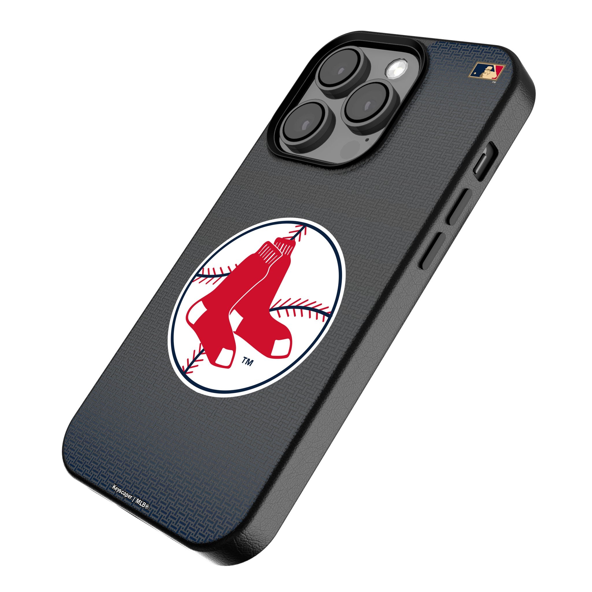 Boston Red Sox 1970-1975 Cooperstown Collection Linen MagSafe Compatible Phone Case for iPhone 14/13/12 Pro Max - Vintage Baseball Fan Gift for Games & Daily Use