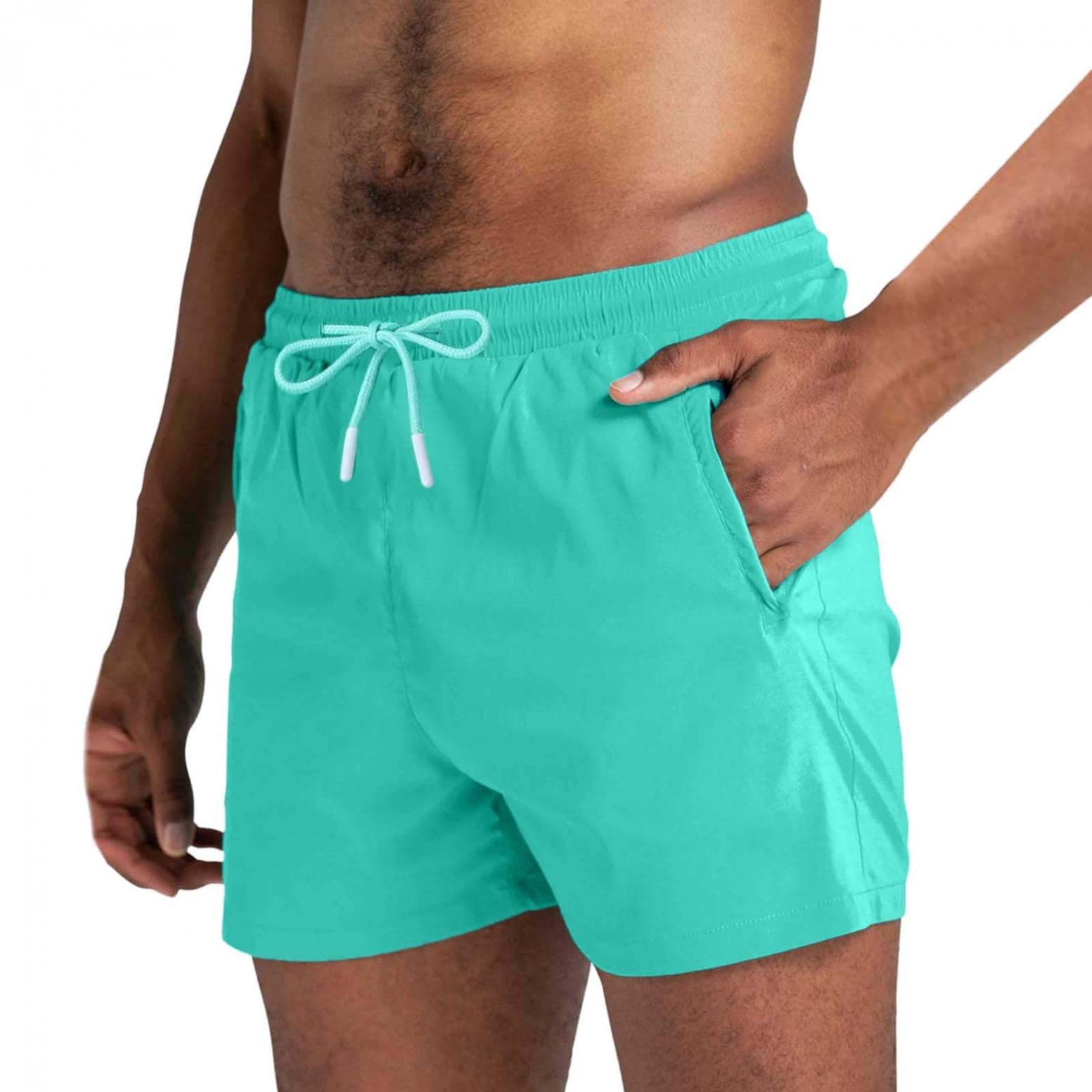 Men's 7 Inch Running Shorts - Quick Dry Athletic Workout Shorts with Phone Pockets for Gym & Training | Lightweight Breathable Sports Shorts for Jogging, Basketball & Outdoor Activities