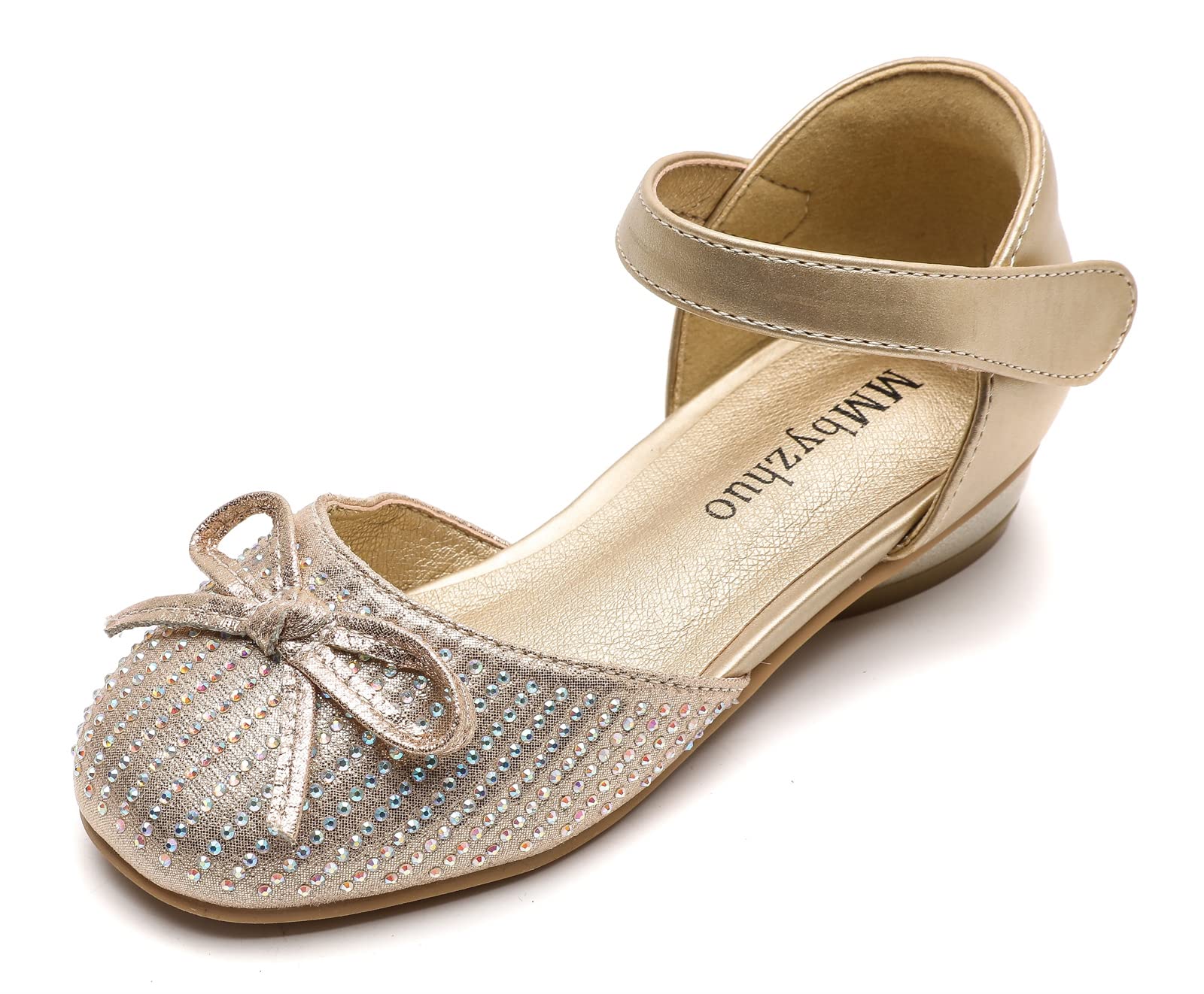 Sparkly Toddler Girls Dress Shoes - Wedding & Party Flats for School & Ballet