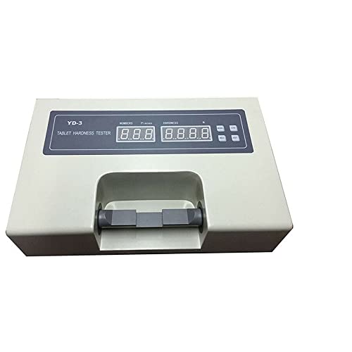 YD-3 Automatic Tablet Hardness Tester - Digital Durometer with 2-199.9N Range for Pharmaceutical Quality Control | Perfect for Lab Testing & Pill Manufacturing