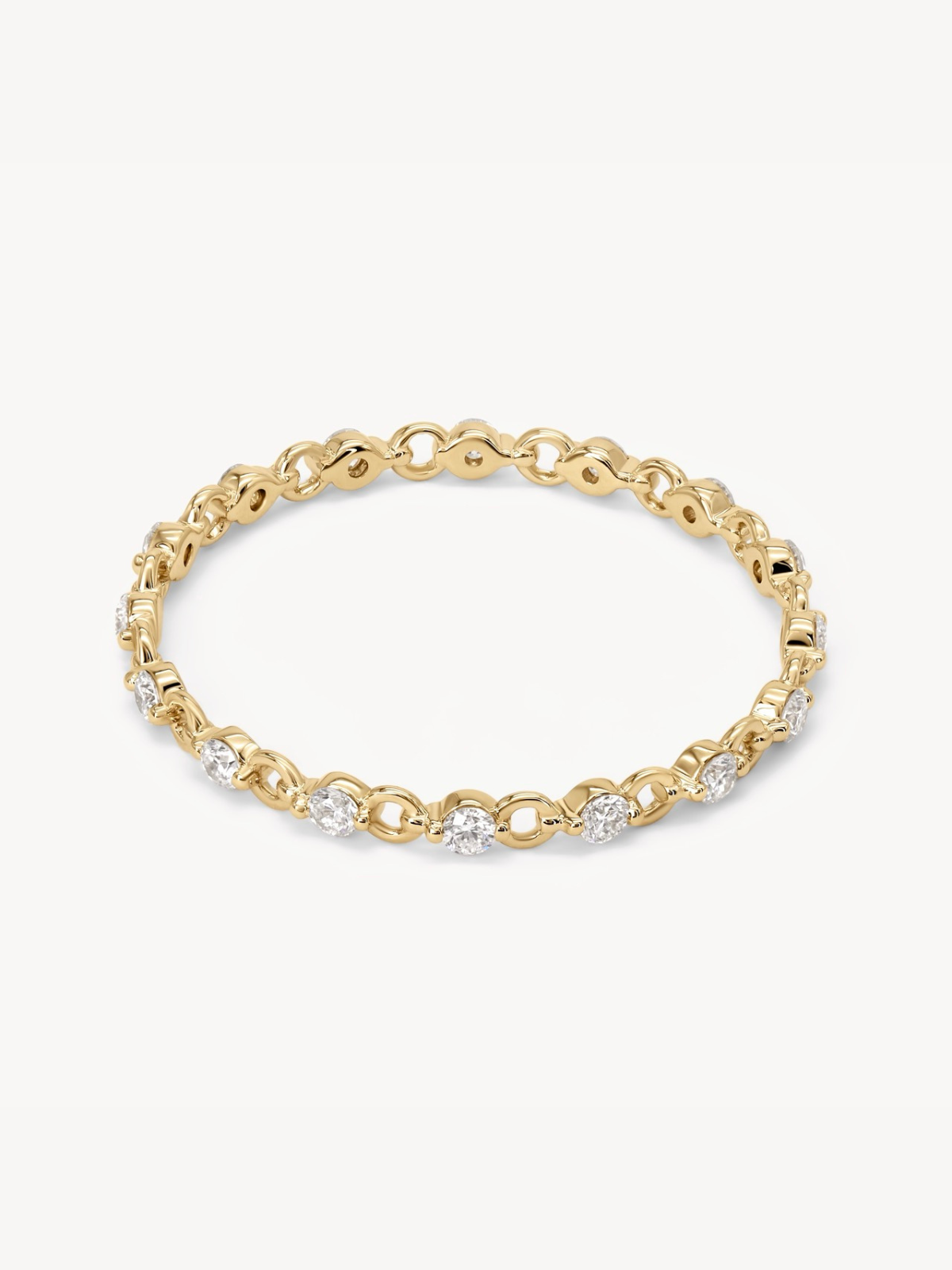 Diamond Eternity Ring for Women - 14K Gold/Platinum Wedding Band - Perfect for Anniversaries & Proposals