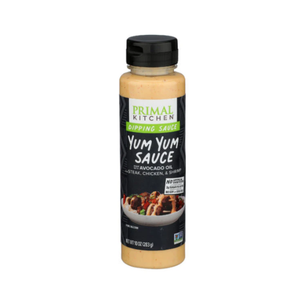 Primal Kitchen Yum Yum Sauce - Japanese-Inspired Creamy Mayo Dressing for Sushi, Burgers & Salads - Gluten-Free & Keto-Friendly Dipping Sauce