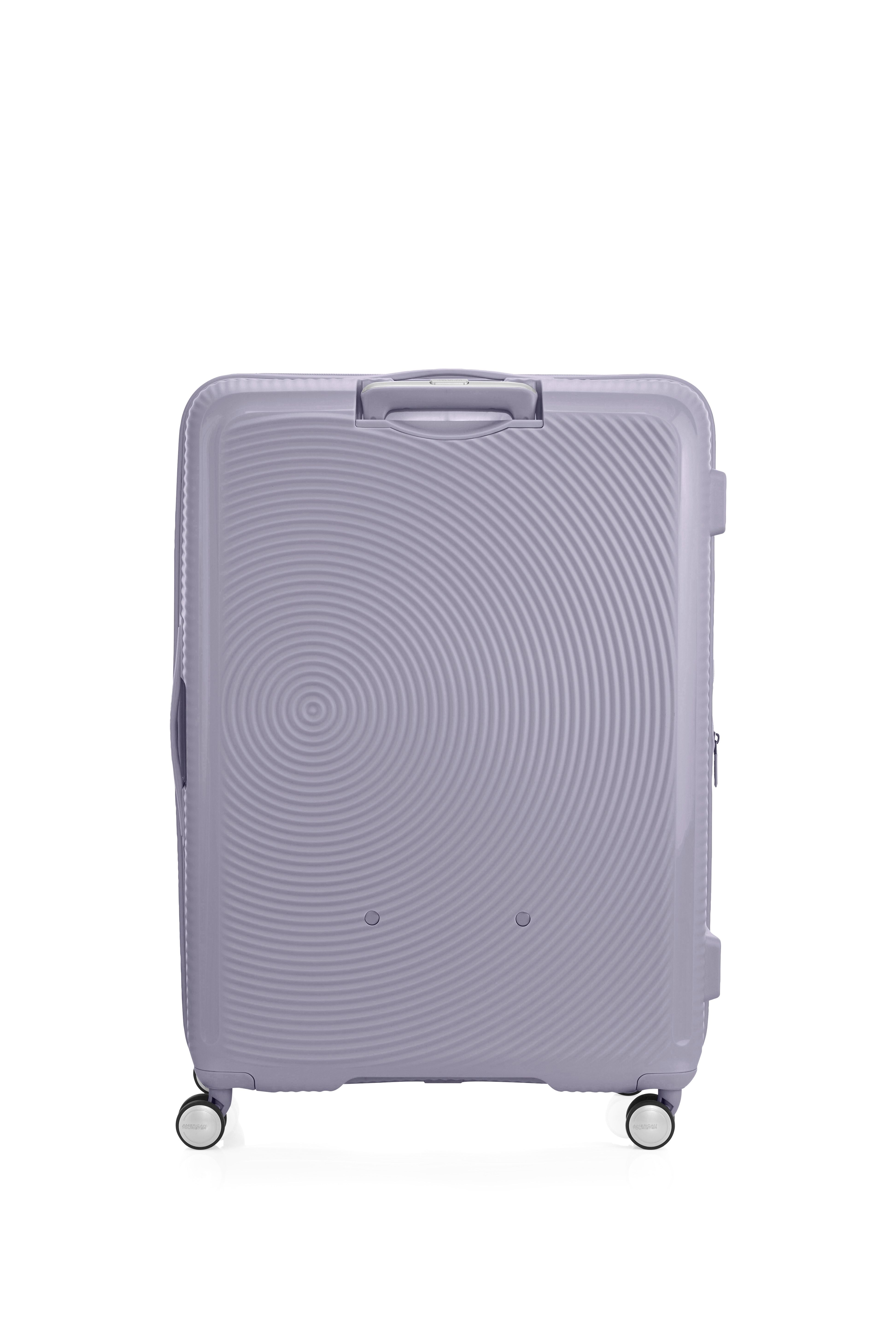 American Tourister CURIO 2.0 80/30 Expandable Spinner Luggage - Hushed Orchid Glow | Lightweight Suitcase for Travel, Business Trips & Vacations