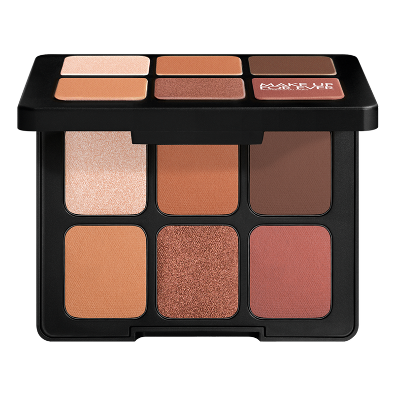 600 Anywhere Caffeine Artist To Go Eyeshadow Palette - Portable Makeup Kit for Travel, Professional & Everyday Use