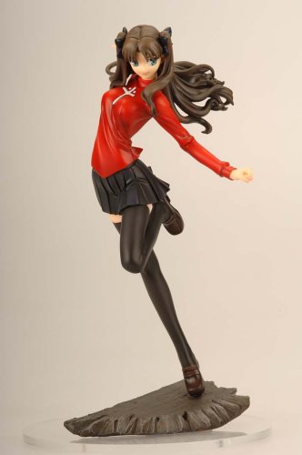 Fate/Stay Night Rin Tohsaka 1/7 Scale PVC Figure - Anime Collectible for Display & Decoration | Perfect for Otaku Rooms, Gaming Setups & Anime Conventions