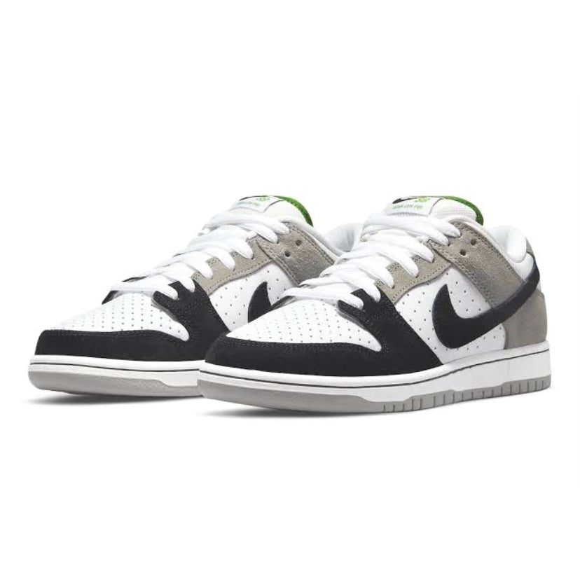 Nike SB Dunk Low Pro Sneakers - Grey/White/Black Colorway | Skateboarding Shoes for Men & Women | Perfect for Streetwear & Casual Outfits