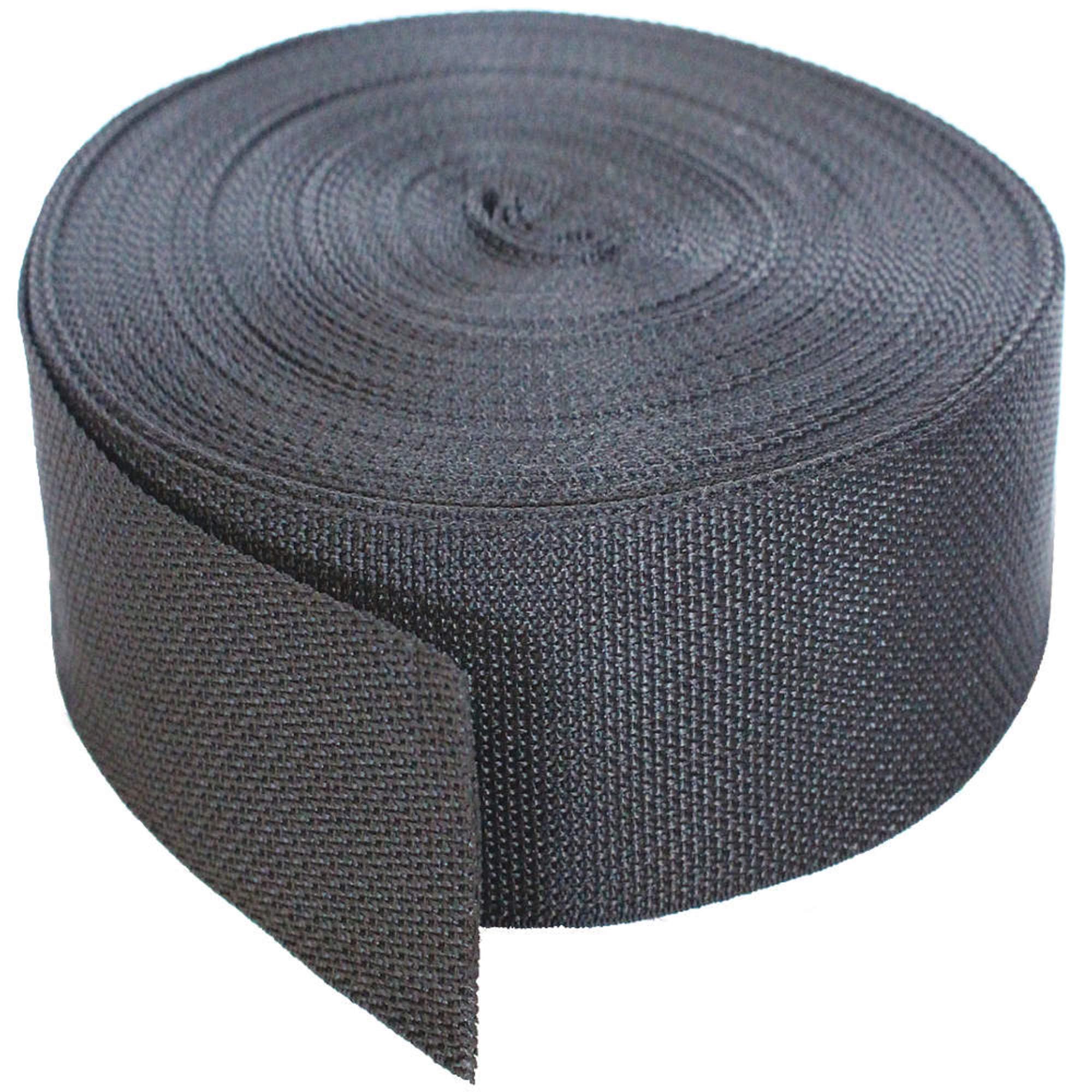 Bulk Webbing 102 ft x 2 Inch - 900 lb Heavy Duty Polyester Strapping for Camping, Hiking, Outdoor Gear & DIY Projects
