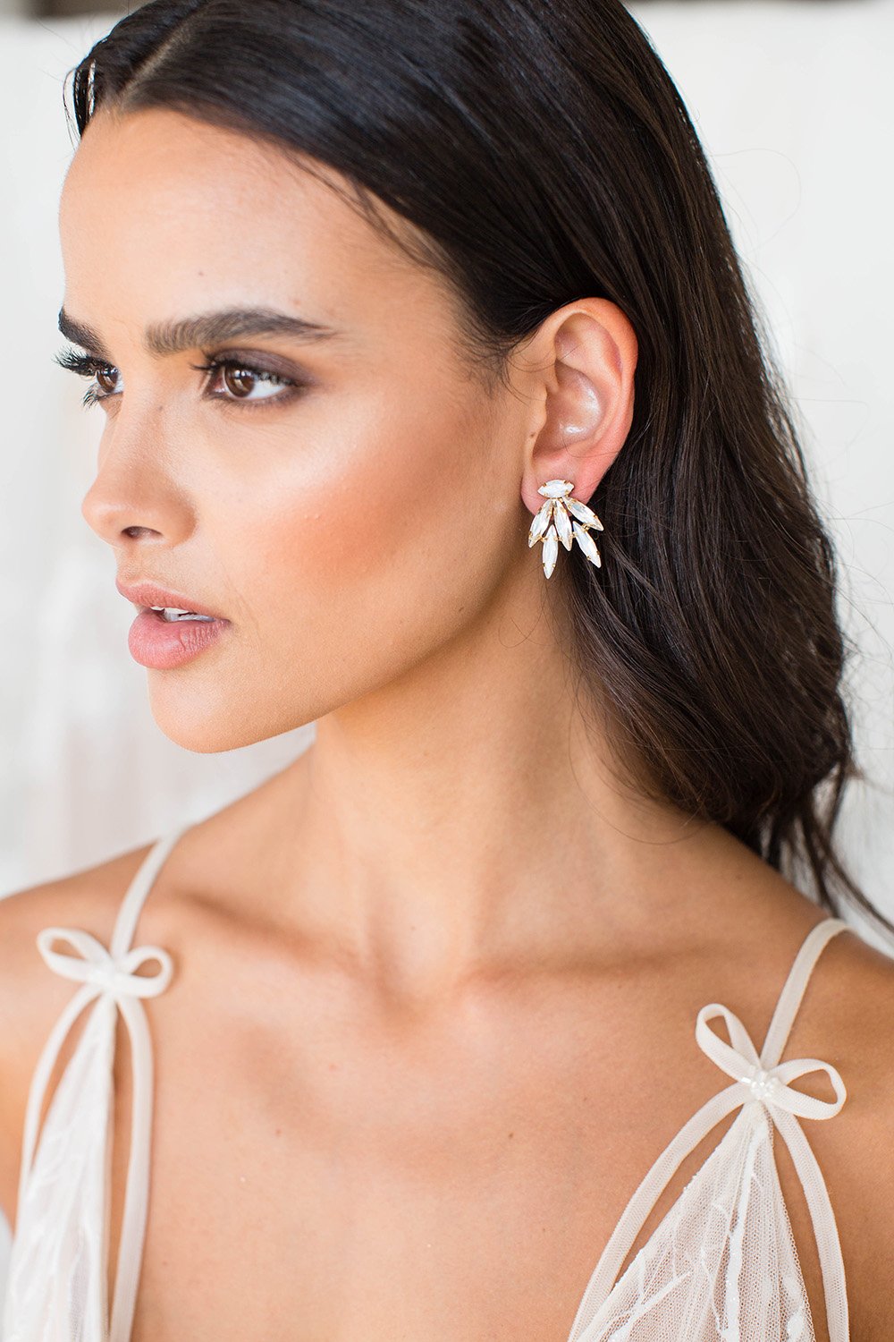 Natural Emery Opal & Crystal Jewelry - Handmade Gemstone Necklaces, Rings & Earrings for Women | Perfect for Boho, Wedding & Everyday Wear