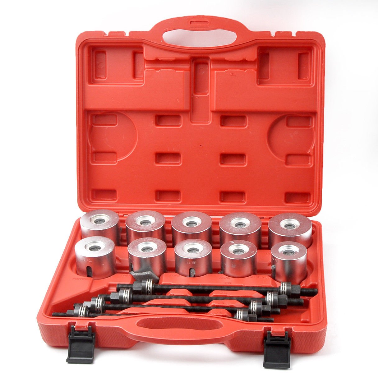 Press and Pull Sleeve Kit - Bushing & Bearing Removal and Installation Tool Set for Automotive Repair - Perfect for Garage, Workshop, and DIY Car Maintenance
