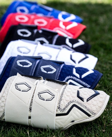 EvoShield Pro SRZ 2.0 Double Strap Elbow Guard WB57265 - Baseball & Softball Protective Gear for Pitchers, Batters & Fielders - Perfect for Training & Games