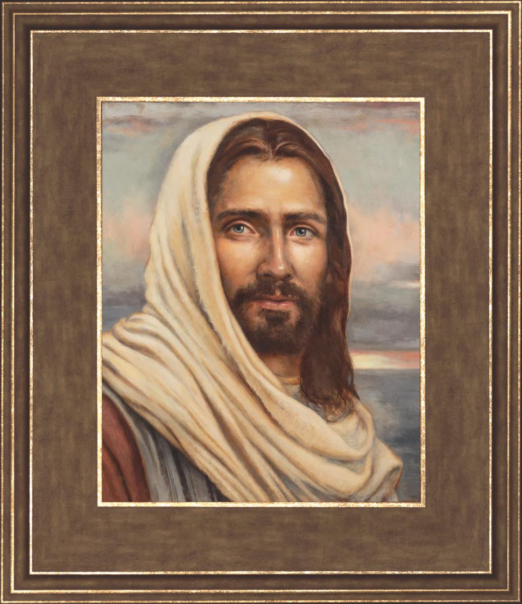 Blessed Savior by Sandy Freckleton Gagon - Inspirational Christian Artwork for Home Decor & Church Wall Decor