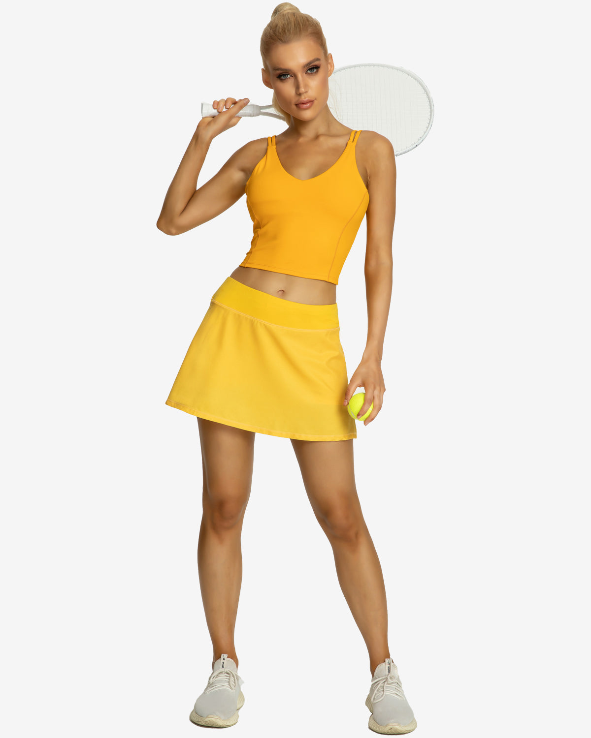 Ultra Skort with Built-in Athletic Shorts - Comfortable & Stylish for Running, Tennis, Yoga & Casual Wear
