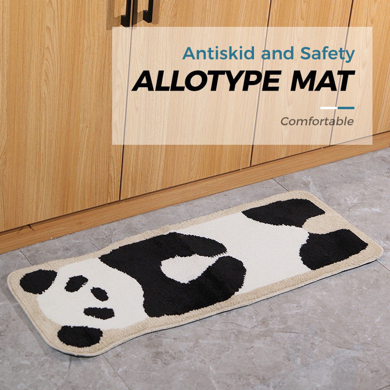 **Soft Panda Area Rugs - Non-Slip Berber Fleece Bedside Rug for Bedroom, Cute Cartoon Carpet for Girls' Living Room - Perfect for Kids' Playroom, Nursery, or Cozy Home Decor**