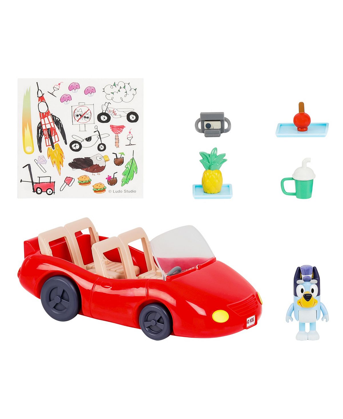 Bluey's Escape Convertible Playset with Exclusive Butler Bluey Figure - Interactive Toy for Kids Ages 3+ | Pretend Play & Storytelling Fun | Perfect Gift for Bluey Fans